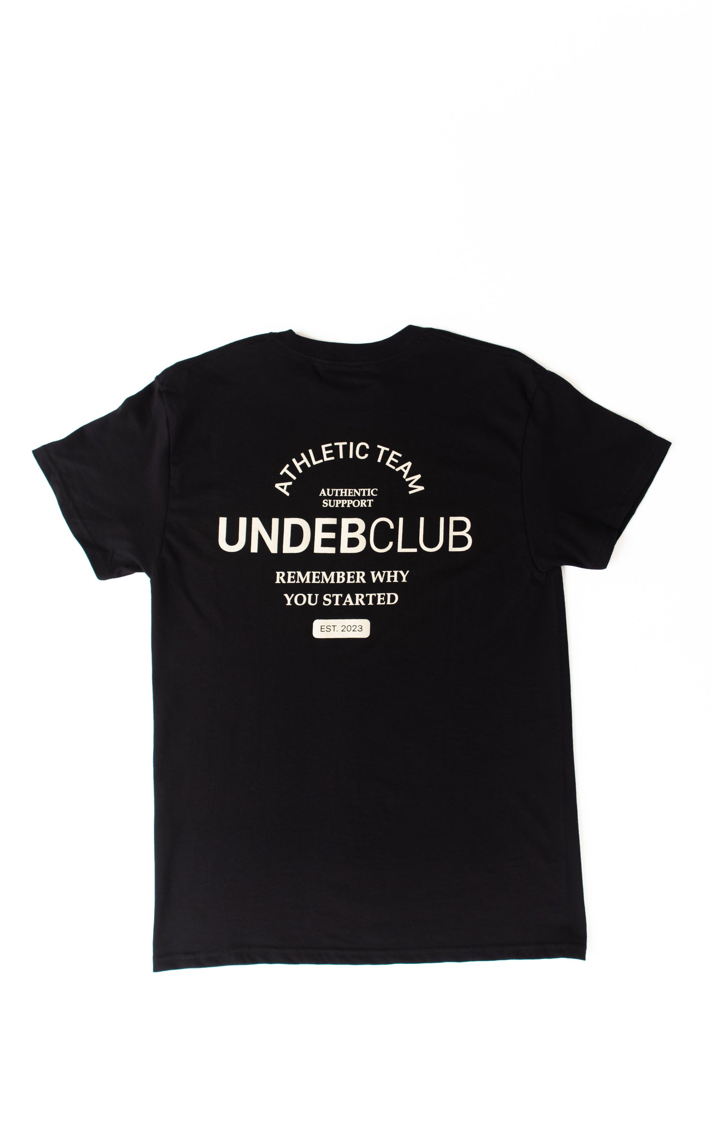 ATHLETIC TEAM TSHIRT - BLACK